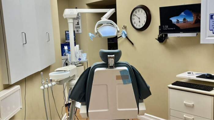 Dental exam room