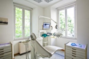 Dental treatment room cleaned by Hackettstown dentist in COVID-19